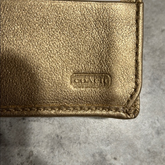 Coach Signature Turnlock Slim Envelope Wallet - Picture 9 of 10